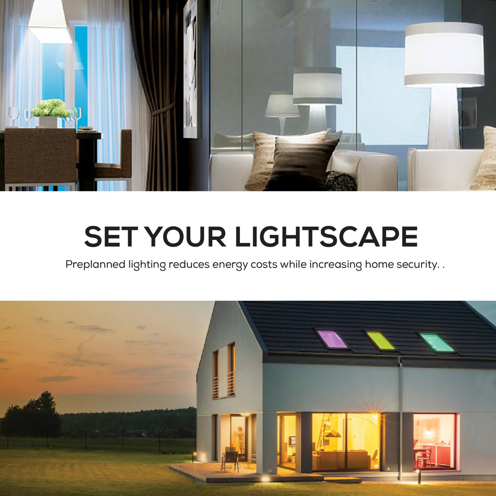 Innovations A21 Smart Multicolor LED Bulb, 75W, Dimmable, 2-Pack