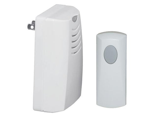 Plug-in Wireless Door Chime and Push Button